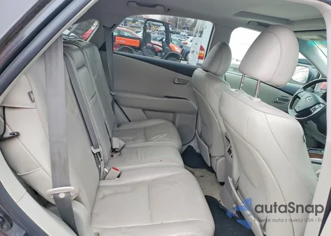 2011 Lexus Rx 350 Base z USA, uszkodzony, nr VIN 2T2BK1BA4BC085198